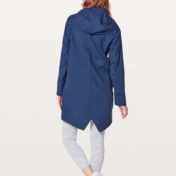 Lululemon Rain Haven Jacket Dark Iris - Picture 2 of 8